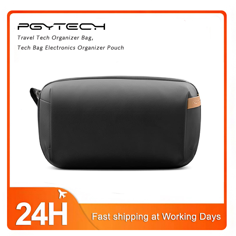 Tech Accessories Travel Organizer Pouch - 여행용 PGYTECH 방수 테크 오거나이저 파우치