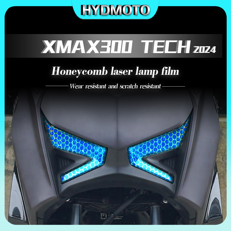 X Tech Accessories - 2024 벌집 레이저 램프 필름, 헤드라이트