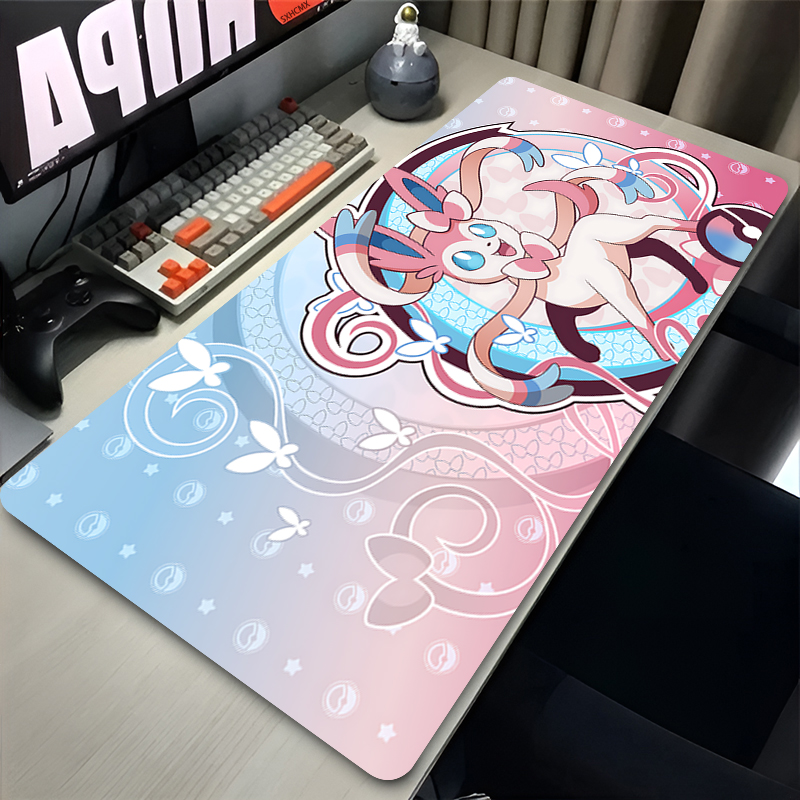 Tech Accessories Desk - 대형 핑크 귀여운 마우스 패드 XXL