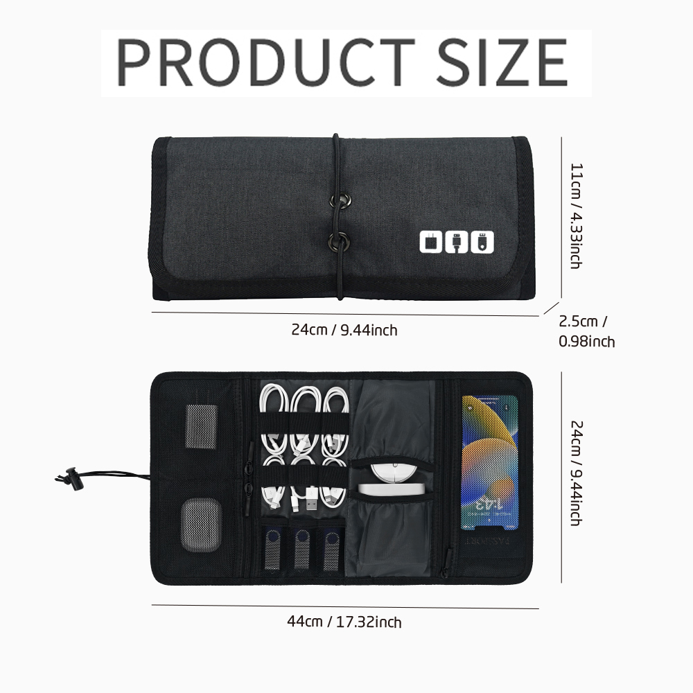 테크 오거나이저 가방 케이블 보관 케이스 여행용 전자제 - Tech Accessories Travel Organizer Pouch 리뷰 및 가격