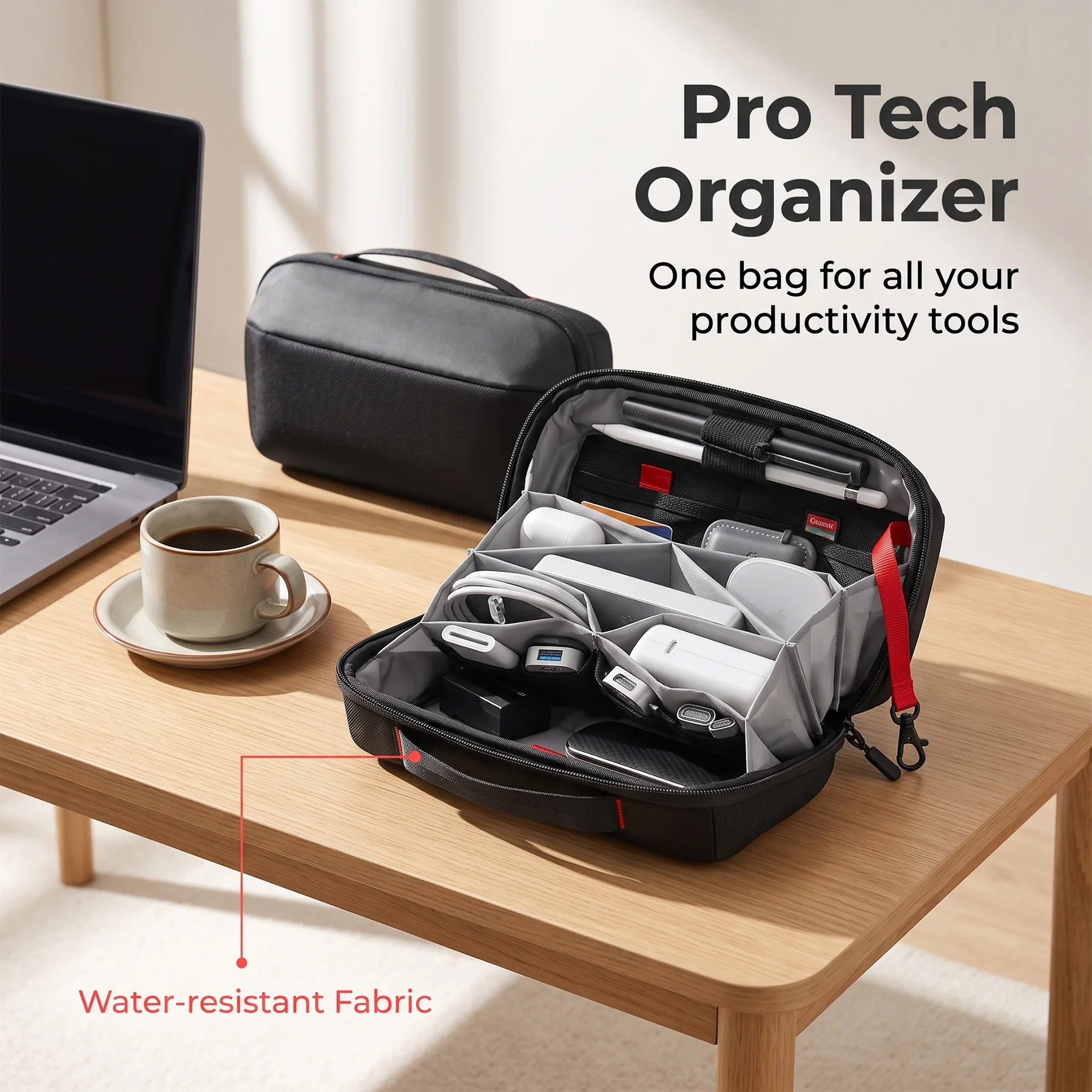 여행용 테크 오거나이저 파우치, 방수 다용도 전자제품  - Tech Accessories Travel Organizer Pouch 리뷰 및 가격