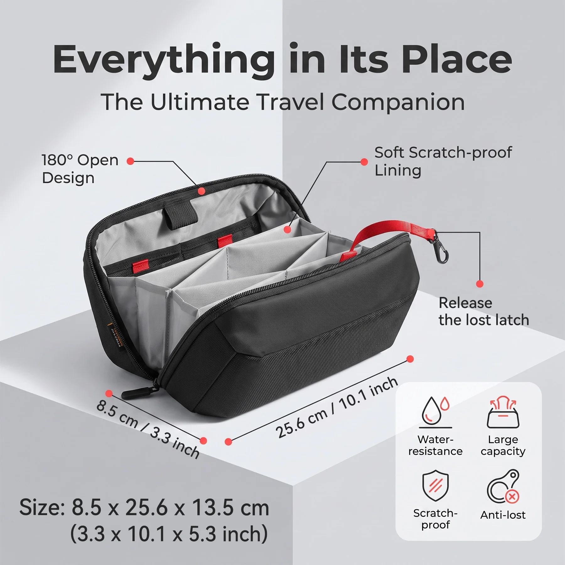 여행용 테크 오거나이저 파우치, 방수 다용도 전자제품  - Tech Accessories Travel Organizer Pouch 리뷰 및 가격