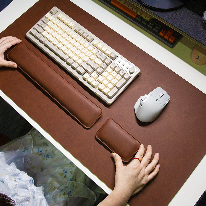 데스크 매트 방수 PU 마우스 패드 대형 마우스패드 노 - Keyboard Wrist Pad Leather 리뷰 및 가격