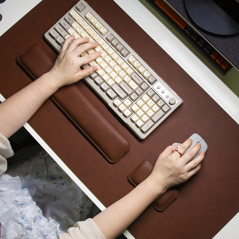 데스크 매트 방수 PU 마우스 패드 대형 마우스패드 노 - Keyboard Wrist Pad Leather 리뷰 및 가격