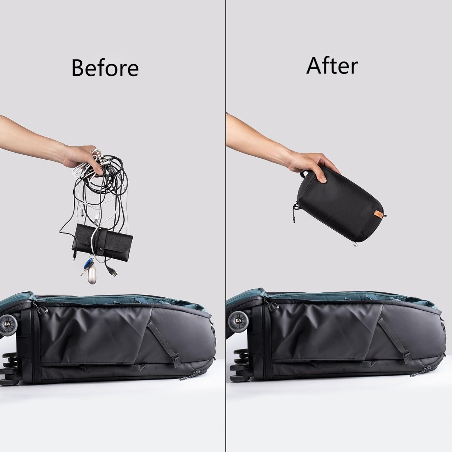 여행용 PGYTECH 방수 테크 오거나이저 파우치 휴대 - Tech Accessories Travel Organizer Pouch 리뷰 및 가격