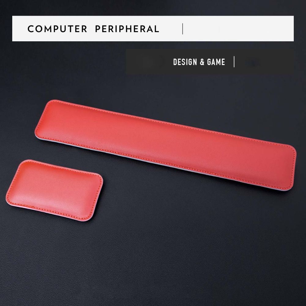 휴대용 가죽 마우스 패드 가죽 양면 키보드 손목 패드  - Keyboard Wrist Pad Leather 리뷰 및 가격