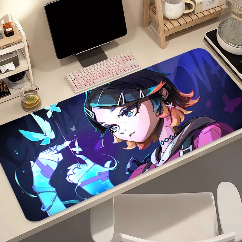 마우스 패드 게이머 컴퓨터 애니메이션 PC 발로란트 클 - Tech Accessories Desk 리뷰 및 가격