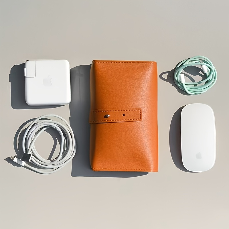 1개 가죽 테크 오거나이저 파우치 휴대용 전자 액세서리 - Tech Accessories Travel Organizer Pouch 리뷰 및 가격