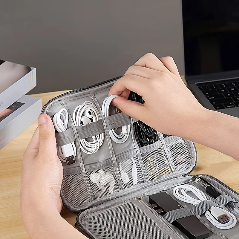 휴대용 전자 액세서리 보관 가방 1개, 다중 포켓 여행 - Tech Accessories Travel Organizer Pouch 리뷰 및 가격