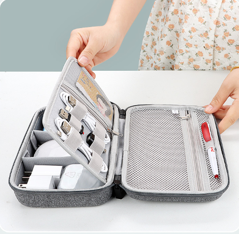 휴대용 방수 EVA 하드쉘 테크 오거나이저 파우치 여행 - Tech Accessories Travel Organizer Pouch 리뷰 및 가격