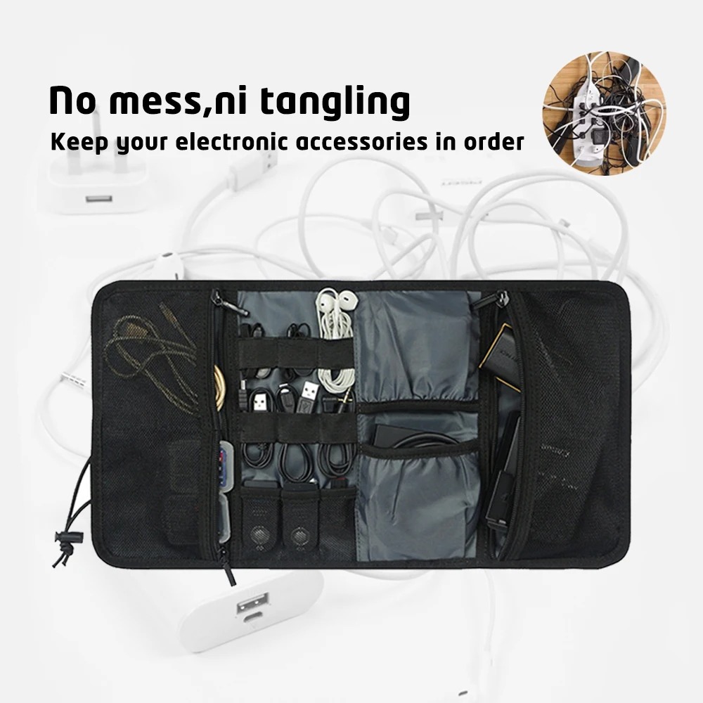 전자 정리함 코드 파우치, 여행용 케이블 충전기, 전화 - Tech Accessories Travel Organizer Pouch 리뷰 및 가격
