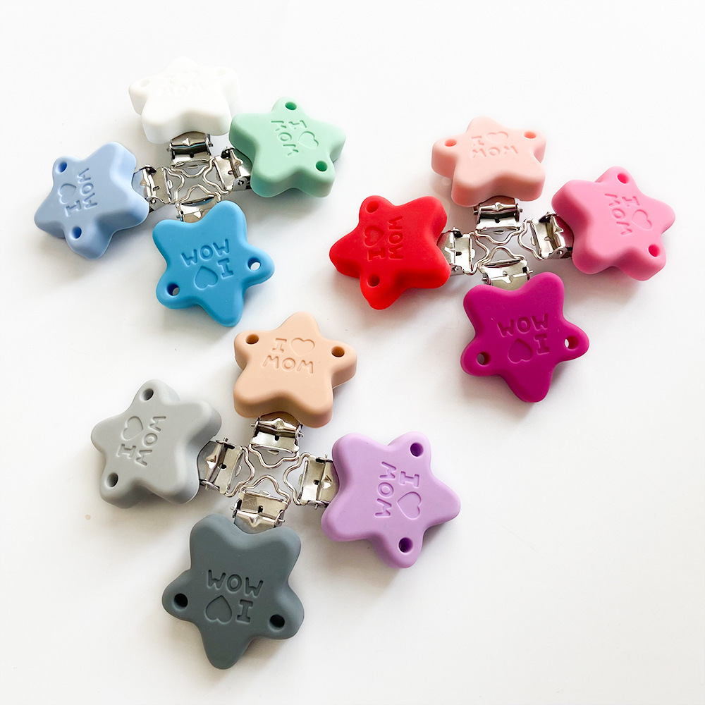 10개 실리콘 고무젖꼭지 체인 클립 DIY 아기 치발기 - Unique Tech Accessories 리뷰 및 가격