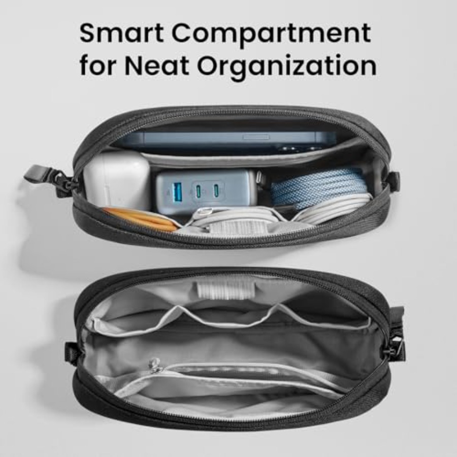 전자제품 정리함 여행용 케이스, 필수품용 케이블 정리함 - Tech Accessories Travel Organizer Pouch 리뷰 및 가격