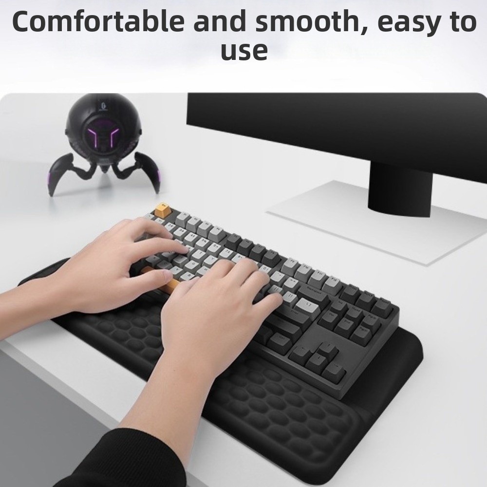 편안한 타이핑, 미끄럼 방지 인체공학적 컴퓨터 키보드  - Keyboard Wrist Pad Leather 리뷰 및 가격